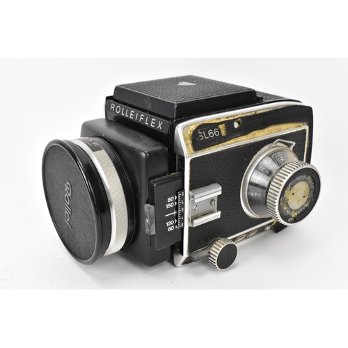 225 - A Rollei Rolleiflex SL66 SLR Camera 1966-86, serial no. 2918677, with a Carl Zeiss Planar 1:2,8 f=80... 