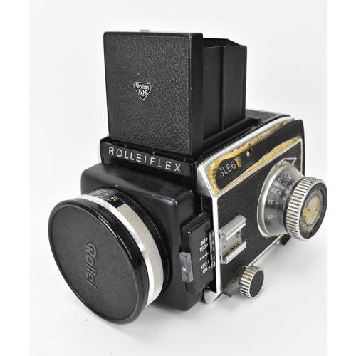 225 - A Rollei Rolleiflex SL66 SLR Camera 1966-86, serial no. 2918677, with a Carl Zeiss Planar 1:2,8 f=80... 