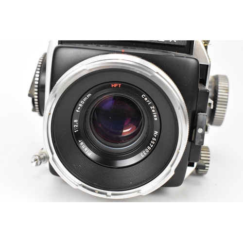 225 - A Rollei Rolleiflex SL66 SLR Camera 1966-86, serial no. 2918677, with a Carl Zeiss Planar 1:2,8 f=80... 