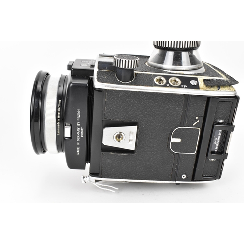 225 - A Rollei Rolleiflex SL66 SLR Camera 1966-86, serial no. 2918677, with a Carl Zeiss Planar 1:2,8 f=80... 