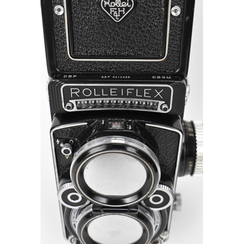 231 - A Rolleiflex Synchro-Compur 2.8F TLR camera, model K7F, 1960-1981, 2418286, with Carl Zeiss Planar 1... 