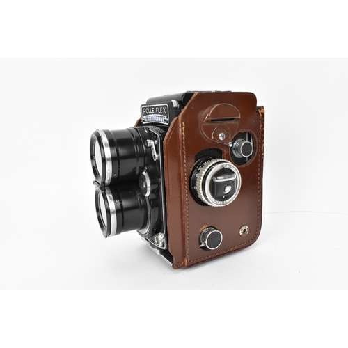 232 - A Tele Rolleiflex TLR camera, model K7S, 1959-1975, 2302640, with Carl Zeiss Sonnar 1:4 f=135mm nr26... 