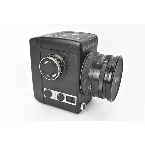 235 - A Rolleiflex SLX camera, with Rollei Planar 1:2,8 f=80mm nr. 8074370 lens, with lens cap, no battery... 