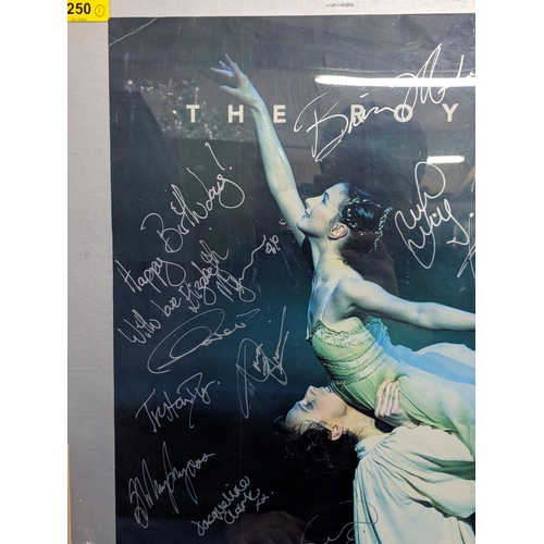 250 - Romeo and Juliet - Royal Opera House with Kenneth MacMillan all signed by the caster advertising pos... 