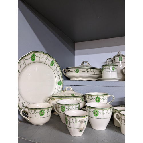 284 - A Royal Doulton Counter part dinner service comprising approximately 71 pieces
Location: G