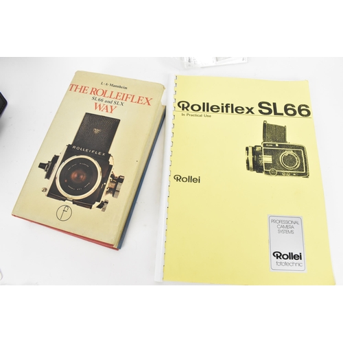 225 - A Rollei Rolleiflex SL66 SLR Camera 1966-86, serial no. 2918677, with a Carl Zeiss Planar 1:2,8 f=80... 