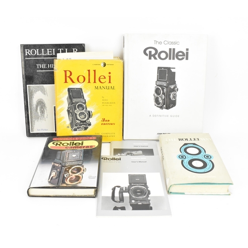 236 - A collection of Rollei/Rolleiflex related photography books, to include 'The Classic Rollei - A Defi... 