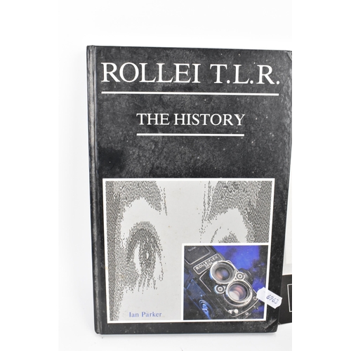 236 - A collection of Rollei/Rolleiflex related photography books, to include 'The Classic Rollei - A Defi... 