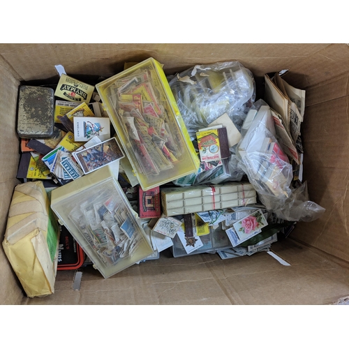 499 - A large collection of cigarette cards and matchboxes (some unopened)
Location:A3M