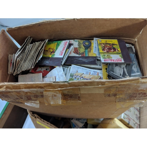 499 - A large collection of cigarette cards and matchboxes (some unopened)
Location:A3M