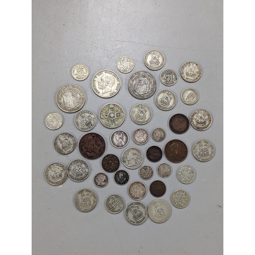 511 - Mixed coins of interest to include Victorian Colonial 1877 1/4 rupee, 1887 Hong Kong 10-cents, 1886 ... 