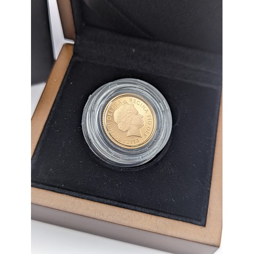 115 - United Kingdom - Elizabeth II (1952 -2022), 'The 2012 Half Sovereign' Diamond Jubilee proof coin, li... 