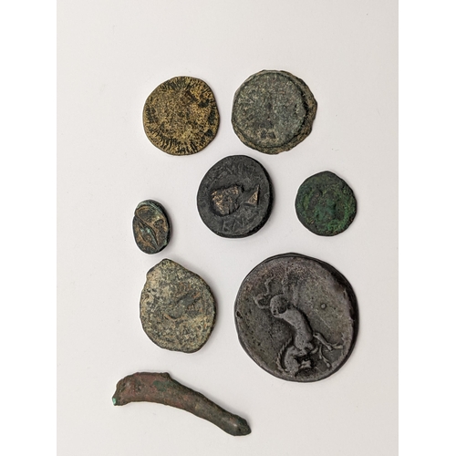 138 - Ancient coinage  - A mixed collection to include Ptolemaic Obul example, Numidia descendants of Mass... 