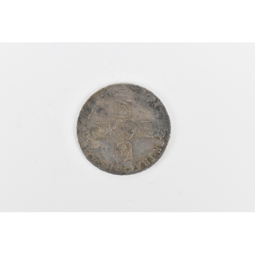 176 - Wreck Coins - H.M.S Association - William III (1689-1702), Halfcrown 'Small Shields' dated 1696, Fir... 