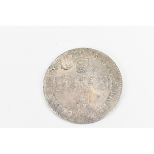 183 - Wreck coins - H.M.S. Association - William III (1689 -1702), Crown, dated 1696, Third Laureate and d... 