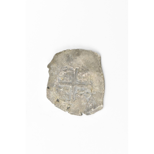 189 - Wreck coins - HMS Association - Colonial Cob Coinage Bolivia - possibly Charles II (1665-1700), 8 Re... 