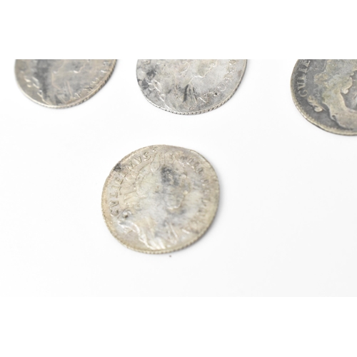 190 - Wreck coins - reputedly H.M.S Association - William III (1689-1702) Sixpence, a group of seven dated... 