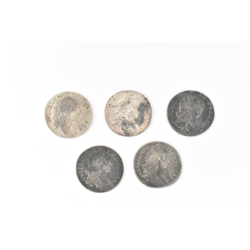 191 - Wreck coins - reputedly H.M.S Association - William III (1689-1702), Sixpence, mixed dates to includ... 