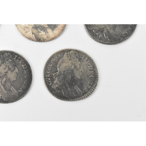 191 - Wreck coins - reputedly H.M.S Association - William III (1689-1702), Sixpence, mixed dates to includ... 