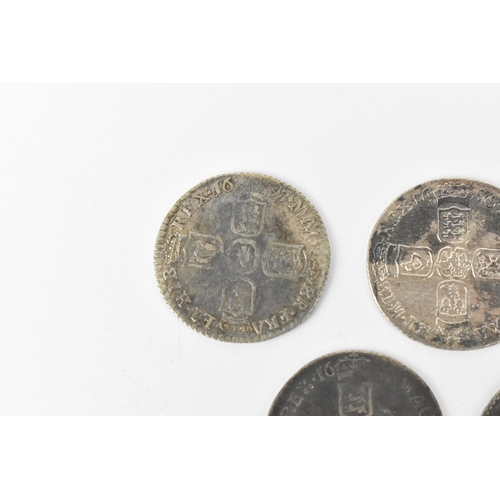 191 - Wreck coins - reputedly H.M.S Association - William III (1689-1702), Sixpence, mixed dates to includ... 