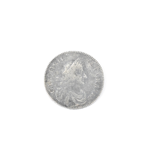 200 - Wreck coin - reputedly H.M.S Association - Kingdom of England - Charles II (1600-1685), Halfcrown, d... 