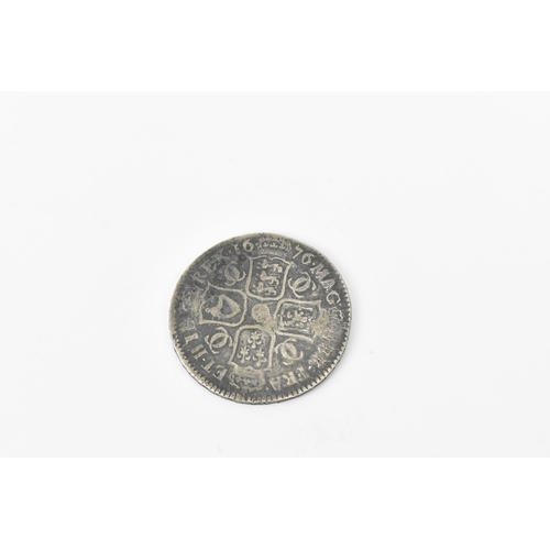 202 - Wreck coin - reputedly H.M.S Association - Kingdom of England - Charles II (1600-1685), Halfcrown, d... 