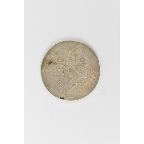 204 - Wreck coin - reputedly H.M.S Association - Kingdom of England - Charles II (1600-1685), Halfcrown, d... 