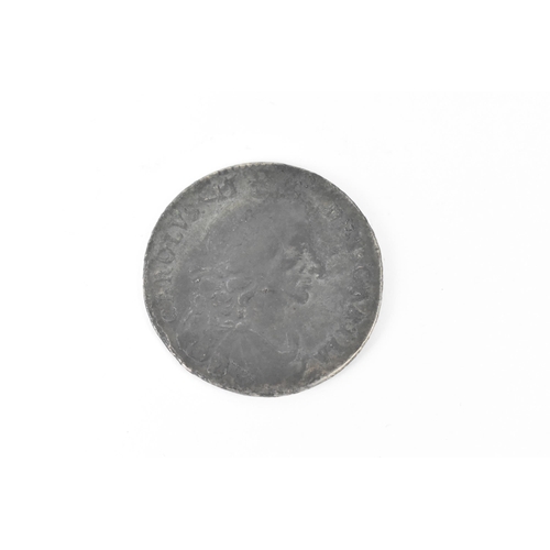 205 - Wreck coin - reputedly H.M.S Association - Kingdom of England - Charles II (1600-1685), Halfcrown, d... 