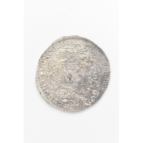 215 - Wreck coins - Hollandia - Dutch Republic (province of Overijssel), Ducaton ' Silver Rider' dated 174... 