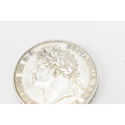 234 - United Kingdom -  George IV (1820-1830), Crown, dated 1822, laureate first portrait of King George I... 