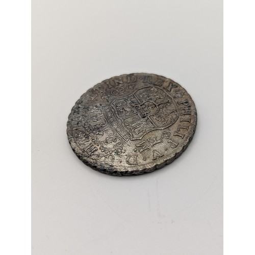 219 - Wreck coins - Hollandia - Mexico - Philip V (1700-1724, 1724-1746), Eight / 8 Reales, dated 1741, cr... 