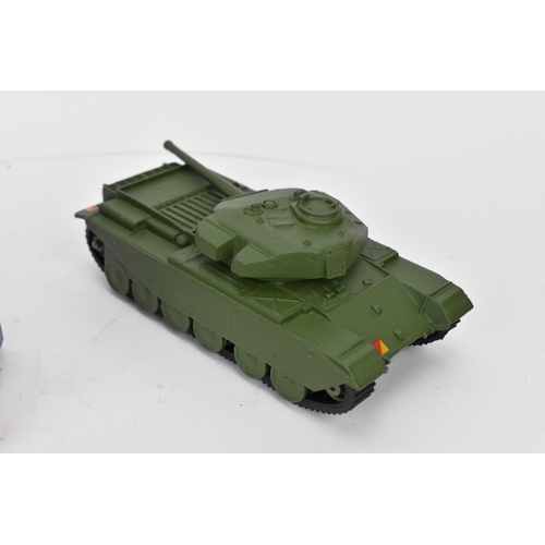 258 - A collection of vintage Dinky Toys diecast models of Military interest, to include a boxed 651 Centu... 