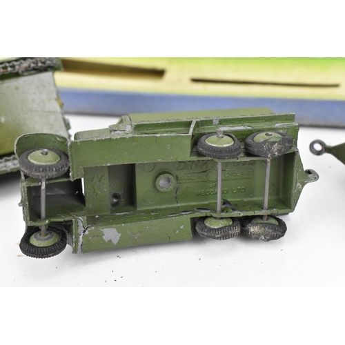 259 - A Dinky Toys Military Royal Tank Corps Medium Tank Set 151, comprising Medium Tank, 151b Transport W... 