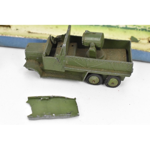 260 - Two boxed Dinky military diecast models sets, both incomplete or mis-completed, in cardboard boxes f... 