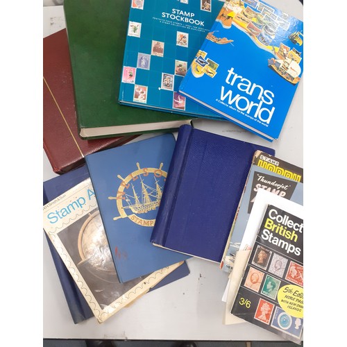 240 - A quantity of 20th Century stamp albums, stock books and booklets to include stamps from Monaco, USA... 