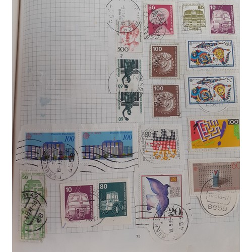 240 - A quantity of 20th Century stamp albums, stock books and booklets to include stamps from Monaco, USA... 