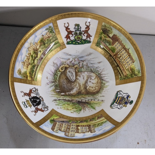 293 - A Coalport The Derby ram bowl, limited edition numbered 84/100
Location:10.1