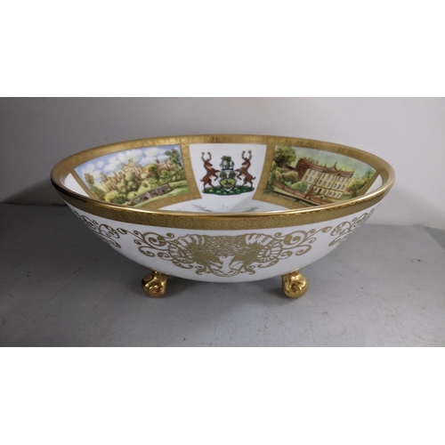 293 - A Coalport The Derby ram bowl, limited edition numbered 84/100
Location:10.1