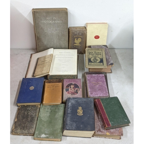 317 - A small collection of various books to include 'The breeding and management of poultry' 'Art in phot... 