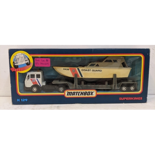 45 - Four presentation packs, one Matchbox Porsche pack to include for cars and a lorry, ( Serial Number ... 