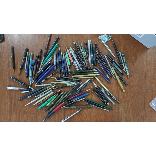 26 - Over 80 vintage mechanical pencils, many different brands to include Eversharp, Mabie Todd Fine Poin... 