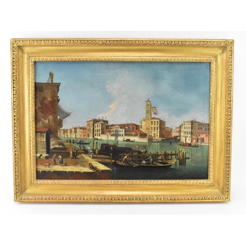 137A - Italian School, 19th century 
after Francesco Guardi (1712-1793) depicting a view of the Grand Canal... 