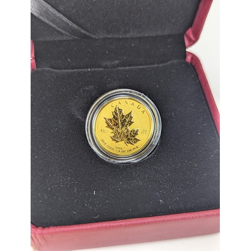 127 - Canada - Elizabeth II (1952-2022), 2019 24ct Gold Proof Ten Dollars for the 40th Anniversary of the ... 