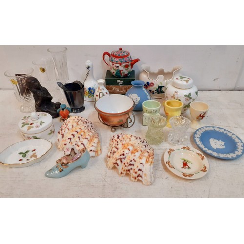 329 - ***THIS LOT HAS BEEN WITHDRAWN***
Mixed 20th century ceramics, glassware, silver plate and ornaments... 