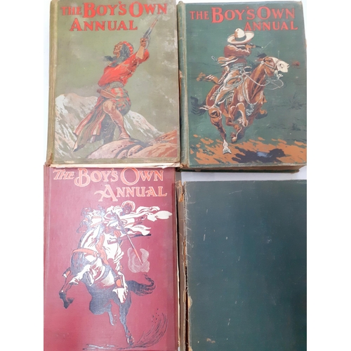 281 - Late 19th century and early 20th books to include 1880's Punch books and Boys Own Annuals
Location: ... 