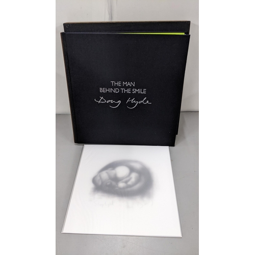 359 - Doug Hyde book - 'The Man Behind the Smile' with original prints Location: 4.1