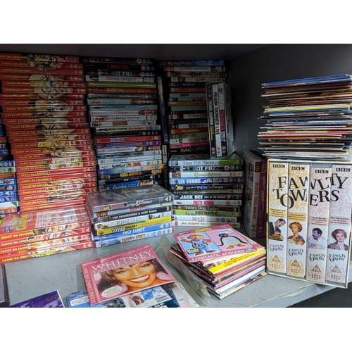 416 - A selection of DVDs to include boxed sets of Fawlty Towers, Sherlock Holmes, Frasier, The Saint and ... 