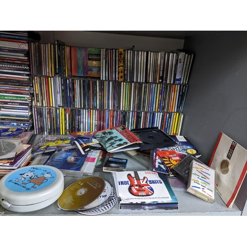 417 - A large selection of CDs to include The Rat Pack 10-CD Collectors Edition, and many others, some loo... 