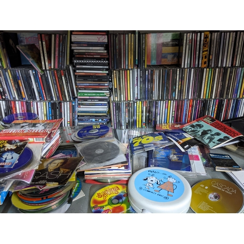 417 - A large selection of CDs to include The Rat Pack 10-CD Collectors Edition, and many others, some loo... 