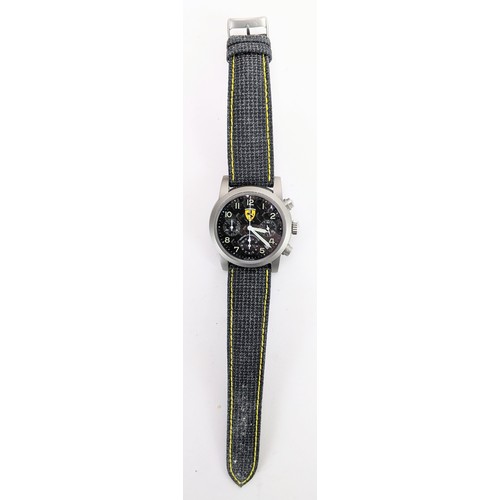 39 - A Girard-Perregaux made for Ferrari, chronograph, automatic, gents,  titanium, wristwatch, Japanese ... 